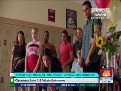 Episod Glee musim kelima tribute kepada Cory Monteith