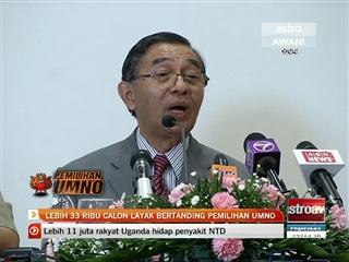 Lebih 33 ribu calon layak bertanding Pemilihan UMNO