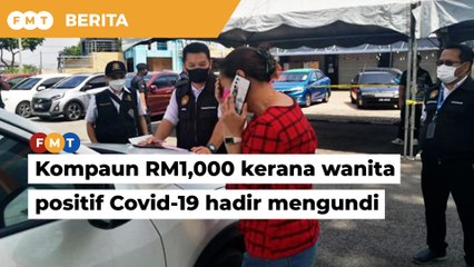 Wanita positif Covid-19 dikompaun RM1,000 kerana hadir mengundi