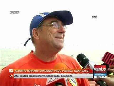 Albert terharu sokongan padu peminat Ngap Sayot