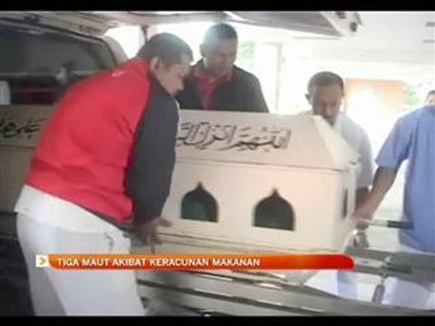 3 maut akibat keracunan makanan