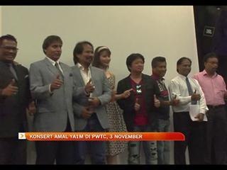 Konsert amal YA1M di PWTC, 3 November