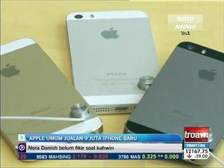 Apple umum jualan iPhone baru cecah USD9 juta
