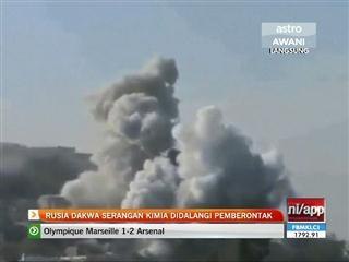 Rusia dakwa pemberontak dalangi serangan kimia di Syria