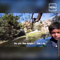 Watch This Wholesome Video Of Blogger Bringing Smile On A Boy's Face