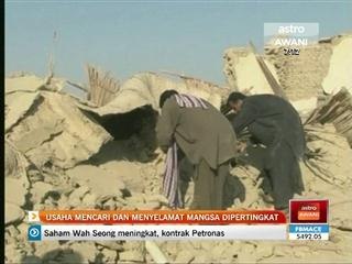 Usaha mencari dan menyelamat mangsa dipertingkat