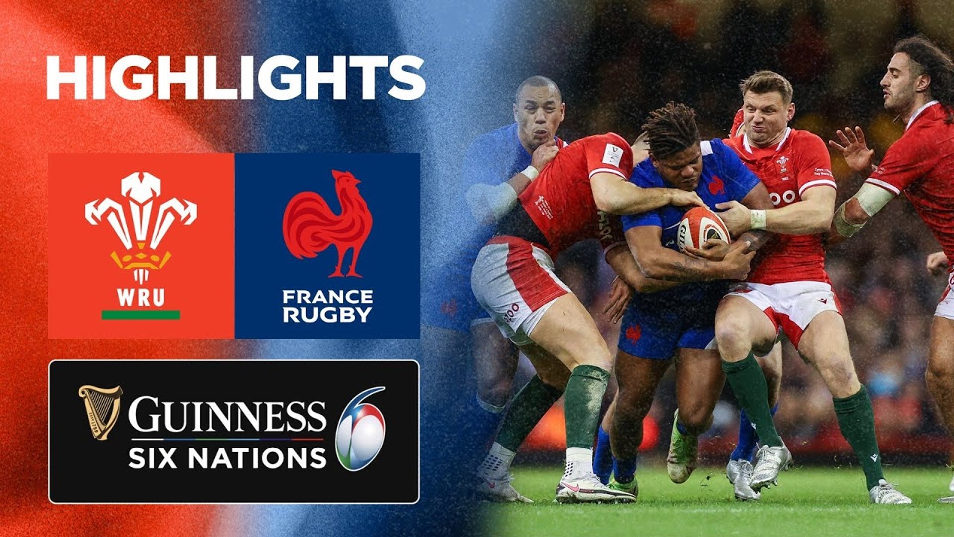 Gå tilbage arkiv Diktat Wales v France | Match Highlights | 2022 Guinness Six Nations - video  Dailymotion