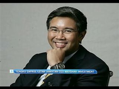 Tengku Zafrul letak jawatan CEO Maybank Investment