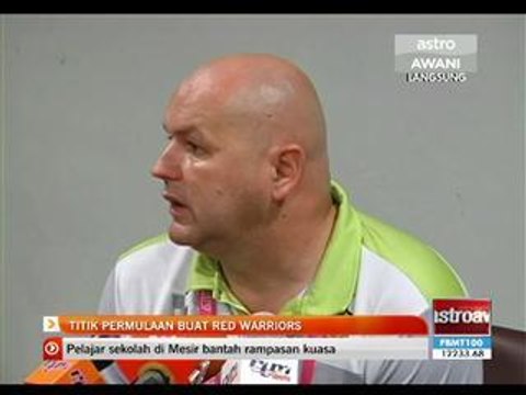 Titik permulaan buat The Red Warriors