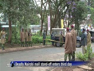 Deadly Nairobi mall stand-off enters third day