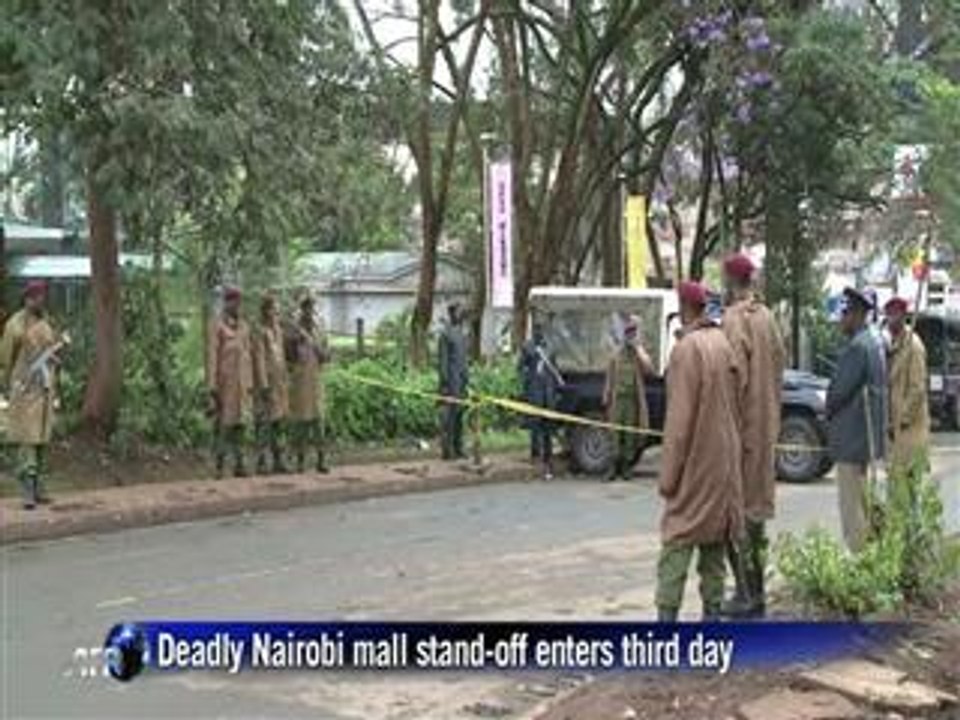 Deadly Nairobi mall stand-off enters third day