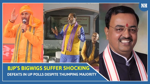 BJP’s bigwigs suffer shocking defeats in UP Polls despite thumping majority