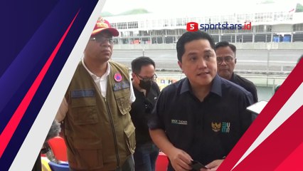 Erick Thohir Tinjau Kesiapan Akhir Sirkuit Mandalika