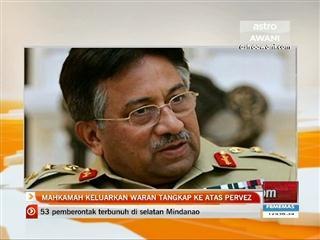 Mahkamah keluarkan waran tangkap ke atas Pervez