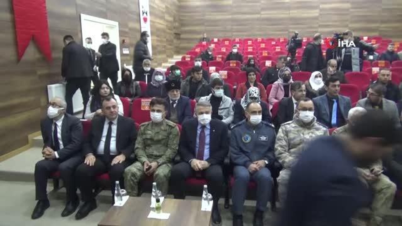 Diyarbakırlı 19 gaziye KKTC milli mücadele madalyası ve beratı verildi