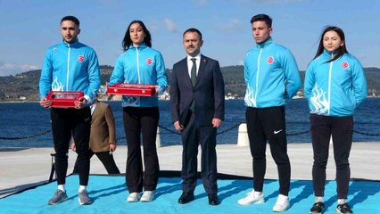 Kutsal emanetler Çanakkale'den yol çıktı