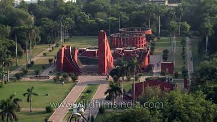 Jantar Mantar observatory in Delhi