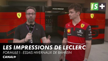 Les impressions de Charles Leclerc