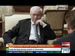 Mykola Azarov letak jawatan Perdana Menteri