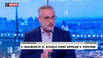 Download Video: Guillaume Bigot : «lorsque les Etats-Unis agressent un Etat souverain comme l’Irak, le bombarde, font 200.000 victimes, ça n’agresse pas les démocraties et valeurs européennes ?»