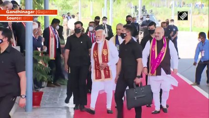 PM Modi dedicates Rashtriya Raksha University building to nation in Gandhinagar