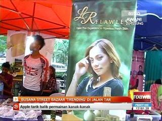 Busana Street Bazaar 'trending' di Jalan TAR