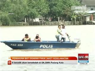 Pengguna bot disaran pakai jaket keselamatan