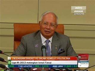 PM enggan diheret ke dalam kemelut politik PKR