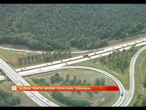 Aliran trafik musim perayaan terkawal