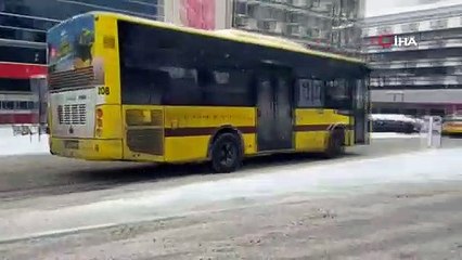 Bursa’da kar esareti..Yollar kapandı