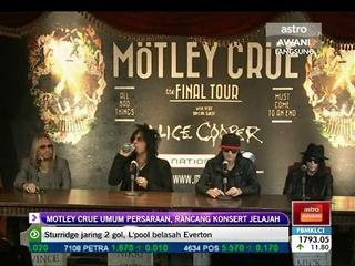 Motley Crue bersara selepas Konsert Jelajah terakhir