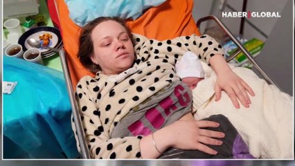 Dünyanın konuştuğu Marianna Vişimirskya kız çocuğu doğurdu: 'Zafere götüren bebek'