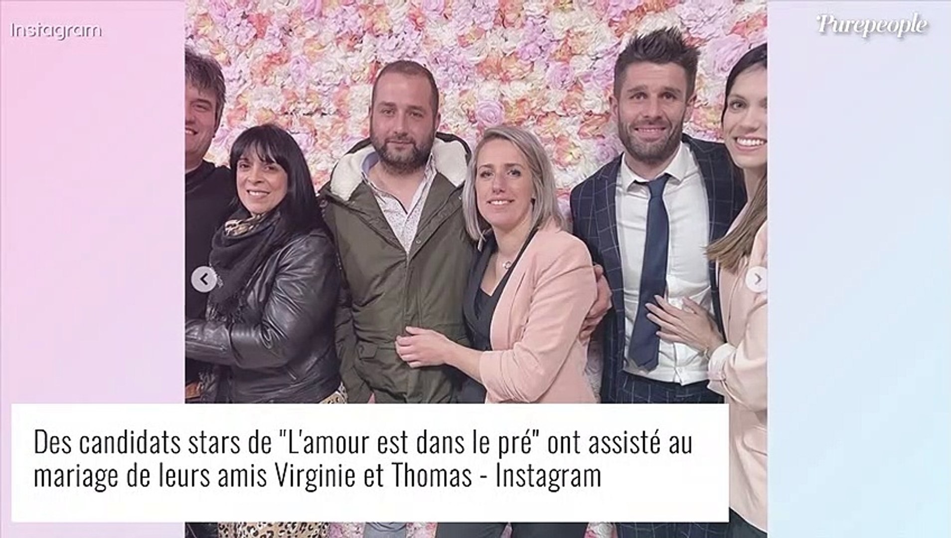 L amour Est Dans Le Pré Virginie Et Thomas Mariage de Virginie et Thomas (L'amour est dans le pré) : plusieurs  candidats de l'émission invités ! - Vidéo Dailymotion