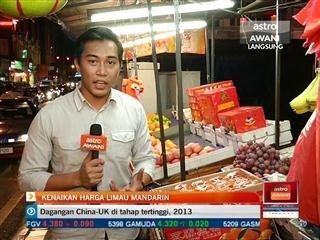 Isu kenaikan harga limau mandarin