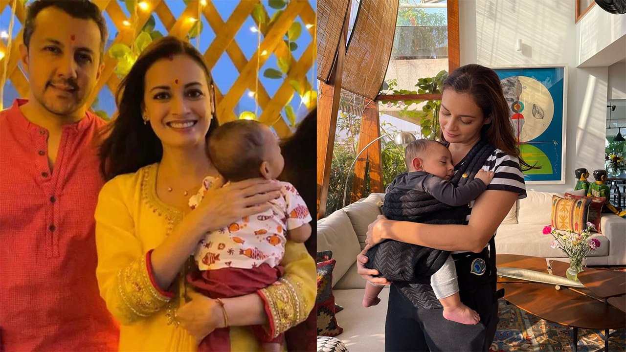 Dia Mirza के बेटे Avyaan की खेलते हुए Photo Viral, Fans ने लुटाया खूब प्यार | FilmiBeat