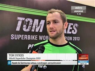 Kawasaki's World Superbike Championship, Tom Sykes, in Malaysia!