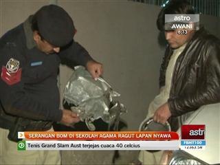 Serangan bom di sekolah agama ragut 8 nyawa