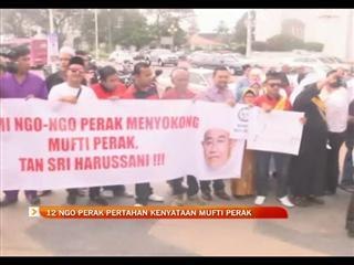 12 NGO Perak pertahan kenyataan Mufti Perak
