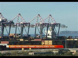 Gioia Tauro lokasi transit senjata kimia Syria