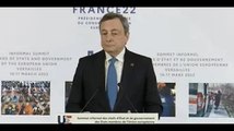 Draghi: “Non siamo in un’economia di guerr@, gli allarmi sono esagerati”