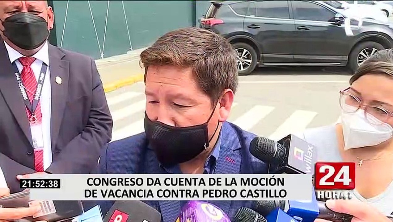 Perú Libre trata de defender gestión de Condori tras moción de interpelación