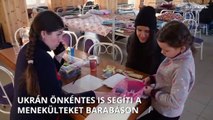 Önkéntesként segíti Magyarországra menekülő honfitársait egy fiatal ukrán hölgy Barabáson