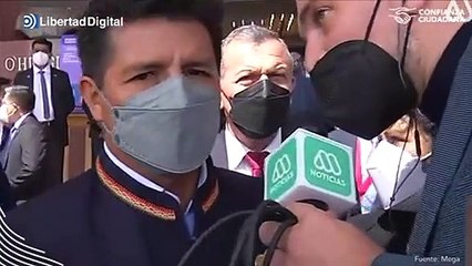 Pedro Castillo confunde la capital de Chile, Santiago, con una persona