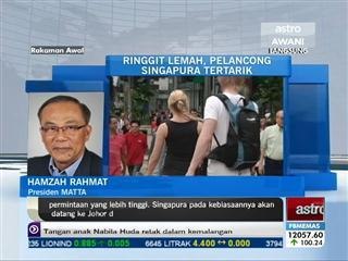 Ringgit lemah, pelancong Singapura tertarik
