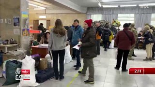 مراسل MBC من #أوكرانيا: مركز الفنون في لفيف يتحول إلى مكان لمساعدة اللاجئين والنازحين الأوكرانيين