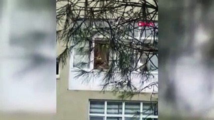 92 yaşındaki kadına yapılan şiddet kamerada