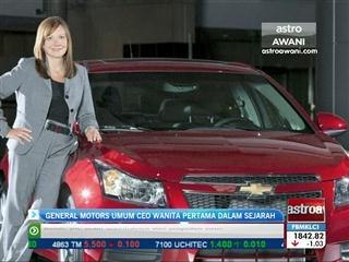 General Motors umum CEO wanita pertama dalam sejarah