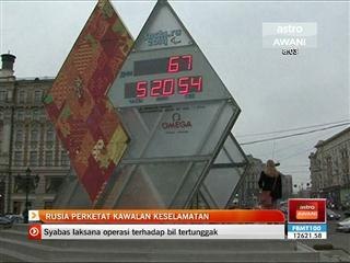 Rusia perketat kawalan keselamatan