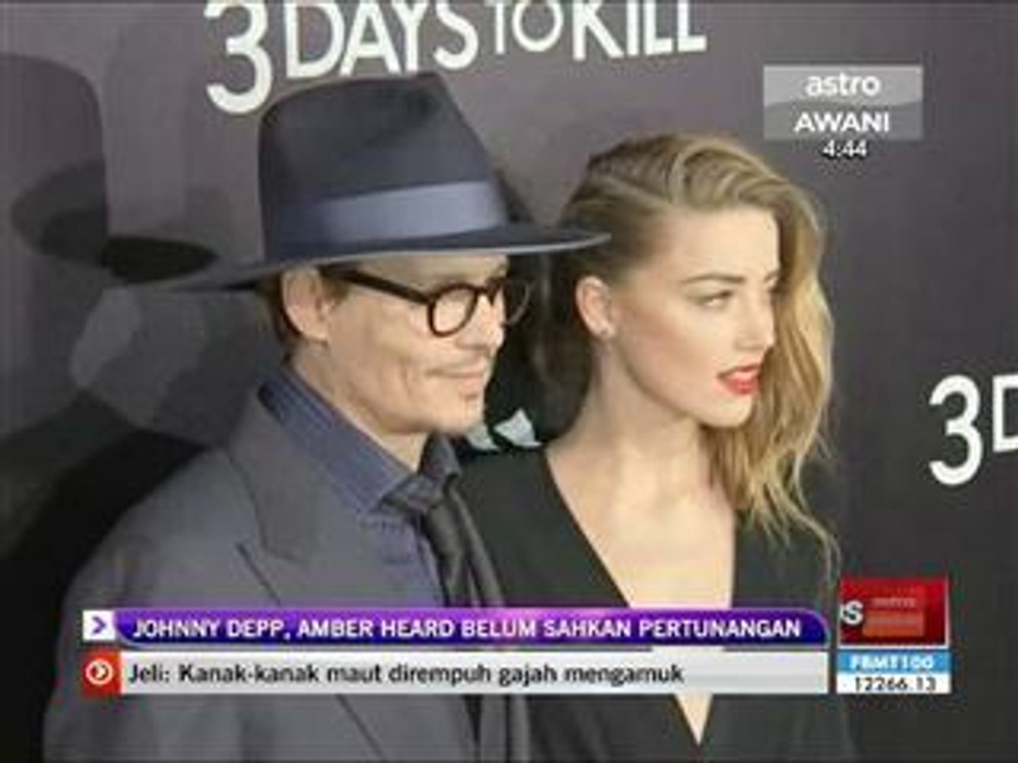 Johnny Depp, Amber Heard belum sahkan pertunangan