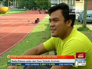 Ziyad mahu tebus kegagalan Adi raih emas